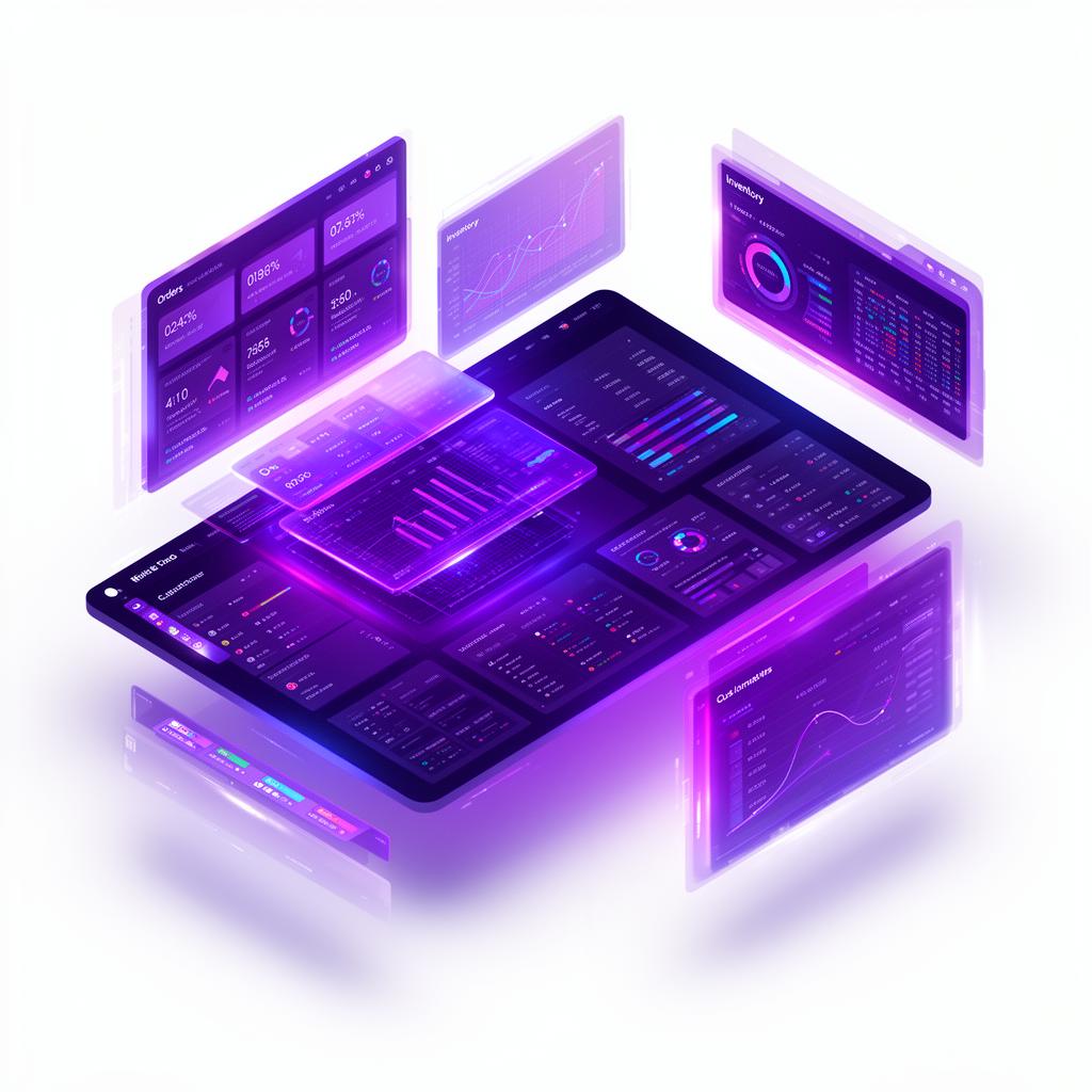 Business management dashboard